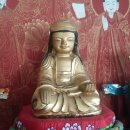 영천 죽림사 철조여래좌상 이미지