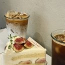 서울숲 카페 성수 케이크 맛집 [ 크림라벨 ] 무화과 케이크 후기