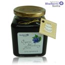 100% 우리땅에서 자란 유기농 블루베리 잼. 퓨레 (건강한 먹거리) 이미지