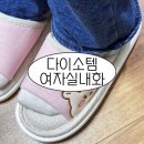 봄마트 | 다이소 봄 거실화 추천 핑크 다람쥐 슬리퍼 착용 후기 (수원 권선 롯데마트)