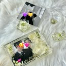 타일을 활용한 화병꽂이 | 청주 부케 선물 운천동 베어리무드 플라워&amp;부케말리기 액자 제작 후기