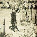 1938년 중일 전쟁 당시 북해공원 여성 사진 이미지