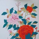 민화모란도 이미지