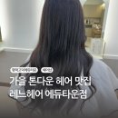 평택고덕미용실 레느헤어, 긴머리 염색, 가을 톤다운 후기