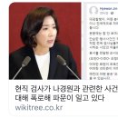 현직 검사가 나경원과 관련한 사건의 처리에 대해 폭로해 파문이 일고 있다 이미지