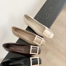 8111네모장식플랫슈즈 이미지