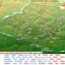 설악산 등산 코스 지도 모음 안내 이미지