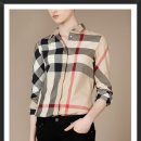 (SOLD OUT)(Sale) BB-Women's New Classic Check Shirt 이미지
