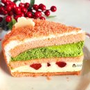 요리조리 디저트 | 스타벅스 부드러운 딸기 말차 케이크 신메뉴 디저트 추천 후기