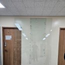 대구 강화유리칸막이 가네모도어 공사 후기입니다.