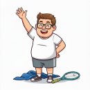 (1코트) 아양근린공원 테니스장 | 4,500원짜리 테니스, 비를 쫄딱 맞았어요 😂 고척 근린공원 테니스장