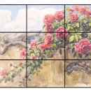 풍경을 그리는 유화 이미지