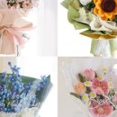 모루 꽃다발 이미지