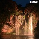 천지연매표소 | 제주도 여행코스 2편, 천지연 폭포 야간개장-용천수-성산일출봉