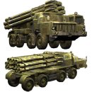RUSSIAN LONG-RANGE ROCKET LAUNCHER 9A52-2 SMERCH # ss009 [1/35th MENG MODEL Made in China] 이미지