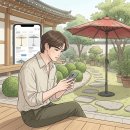 와인 정원 파라솔 바람에 날아가다 결국 선택한 이유