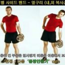 집에서 근육만들기 - 아령운동 (덤벨 사이드 밴드 = 옆구리) 이미지