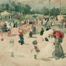 강변의 수채화 | 오월의 축제, 센트럴파크 1 _ 모리스 프렌더개스트