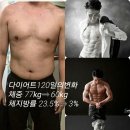 120일 다이어트 비포앤에프터 & 바디프로필 이미지