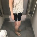 더피팅랩 | [리뷰] H&M 여름 신상 피팅 후기 / 리넨 블렌드 랩스타일 탑, 크링클 카울넥 탑, 셔링 웨이스트 미니...