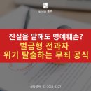 정립법률사무소 | "진실을 말했는데 전과자가 된다고?" 사실적시 명예훼손, '비방 목적'의 프레임을 깨고 '공익성'을 증명...