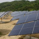 조양 태양광발전소 이미지