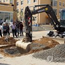 세종시 신축학교 운동장 부실공사 현장점검 이미지