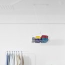 작은 공간을 위한 수납 시스템 Dalt storage system hangs from the ceiling to save space in small apartments 이미지