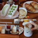 제주늘푸른의원 | 제주 성읍 카페 버터꽁 후르츠산도 맛집 신상카페 후기