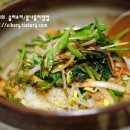 봄나물비빔밥과 청국장찌개 이미지