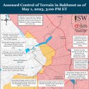 러시아 공세 캠페인 평가, 2023년 5월 1일(우크라이나 전황) 이미지