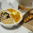 설빙경산 - 1253 | 경산 중산동 배달맛집 설빙 반반빙수 꽈배기 후기