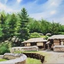 수채화 물빛그림 이미지