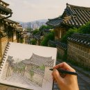 수제화골목 조형물 | 어반스케치 잘 나오는 장소 추천, 서울 도심 스폿 5선 (도안 공유)