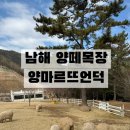 남해 그곳 | [남해] 양떼목장 양마르뜨언덕 - 남해가볼만한곳 / 남해여행지/ 독일마을근처 / 남해아이와 가볼만한곳