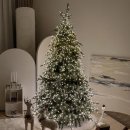 비트리솔루션 | 크리스마스 트리 전구포함 풀세트 대형 큰 트리 전나무 무장식 아델파인 150cm, 이 성능에 이 가격이라고?