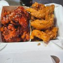 6896 | 원주 백년가게 양념치킨맛집 '진미양념통닭'에서 양념반 후라이드반 포장 후기