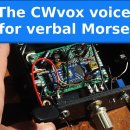 CWvox voice operated keyer for verbal Morse code 이미지