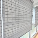 한라세탁 - 천안시 동남구 통정9로 75 | 울산 동구 전하동 한라타워 베란다 콤비블라인드 시공 후기｜그레이 컬러로 깔끔한 공간 완성
