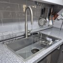 경산하양코아루1차경로당 | 설거지 중 물 튀는 게 고민이라면? 경산 하양청구타운2차 루미노바 키라 SA-13000 수전 설치 후기