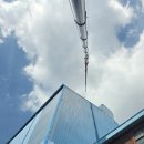 KG스틸앞 | KG스틸 인천공장 / 에어컨 실외기 컴프레서 교체 / 인천크레인 거인기중기