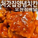 처갓집양념치킨오천점 | 문덕 처갓집양념치킨 오천점 내돈내산 올리고당양념치킨 배달후기