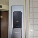 사직2동-10 | 부산 사직 삼정그린코아1차 열쇠 푸시풀 도어락 코맥스 최신형 CDL-806MP 보강판 설치
