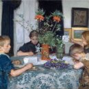 명화 그리는 아이 이미지