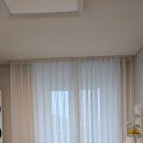 씨유 장위포레카운티점 | 성북구 장위동 나비주름쉬폰암막커튼 래미안장위포레카운티아파트 시공후기