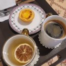 타르트문 | 대전 디저트 카페 하프문 방문 후기 에그타르트 아메리카노 솔직 리뷰