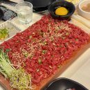 아시아공원 내 (종합운동장역2번출구) | 1++ 최상급 생 한우육회, 잠실새내 술집 육회어때 잠실새내점