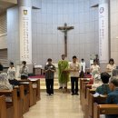 2026년 8월 9일 주님 성탄 대축일 세례 준비반의 ‘받아들이는 예식’ 이미지