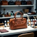 래미안명품세탁수선 | 미우미우 가방 가죽변색 탈색 염색과 세탁으로 복원 명품가방 수선 후기