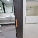 용산-현장-553 | 들뜬문틀필름 색상맞춤교체하기